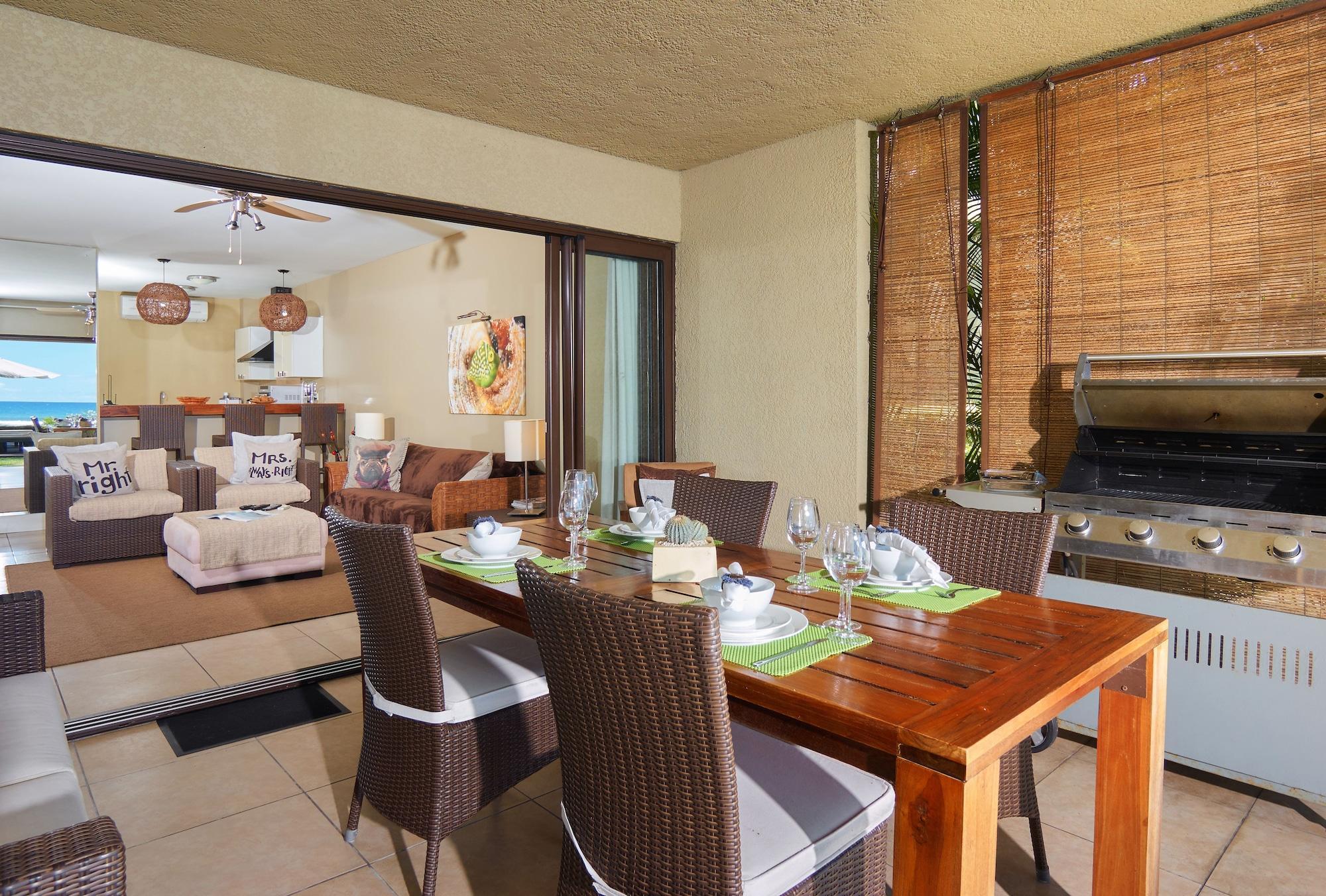 Bel Azur Beach Residence With Lov Trou aux Biches Bagian luar foto