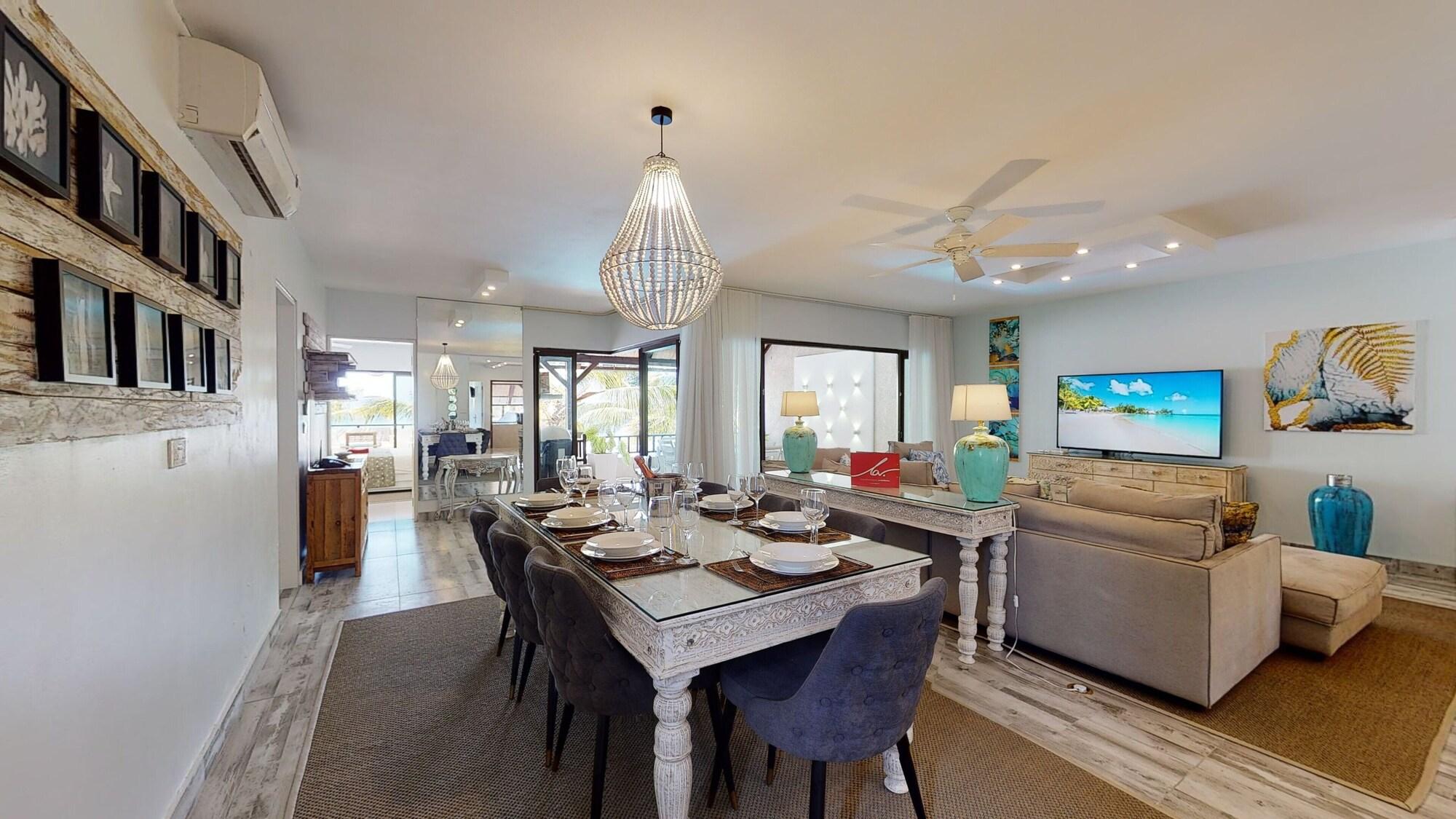 Bel Azur Beach Residence With Lov Trou aux Biches Bagian luar foto
