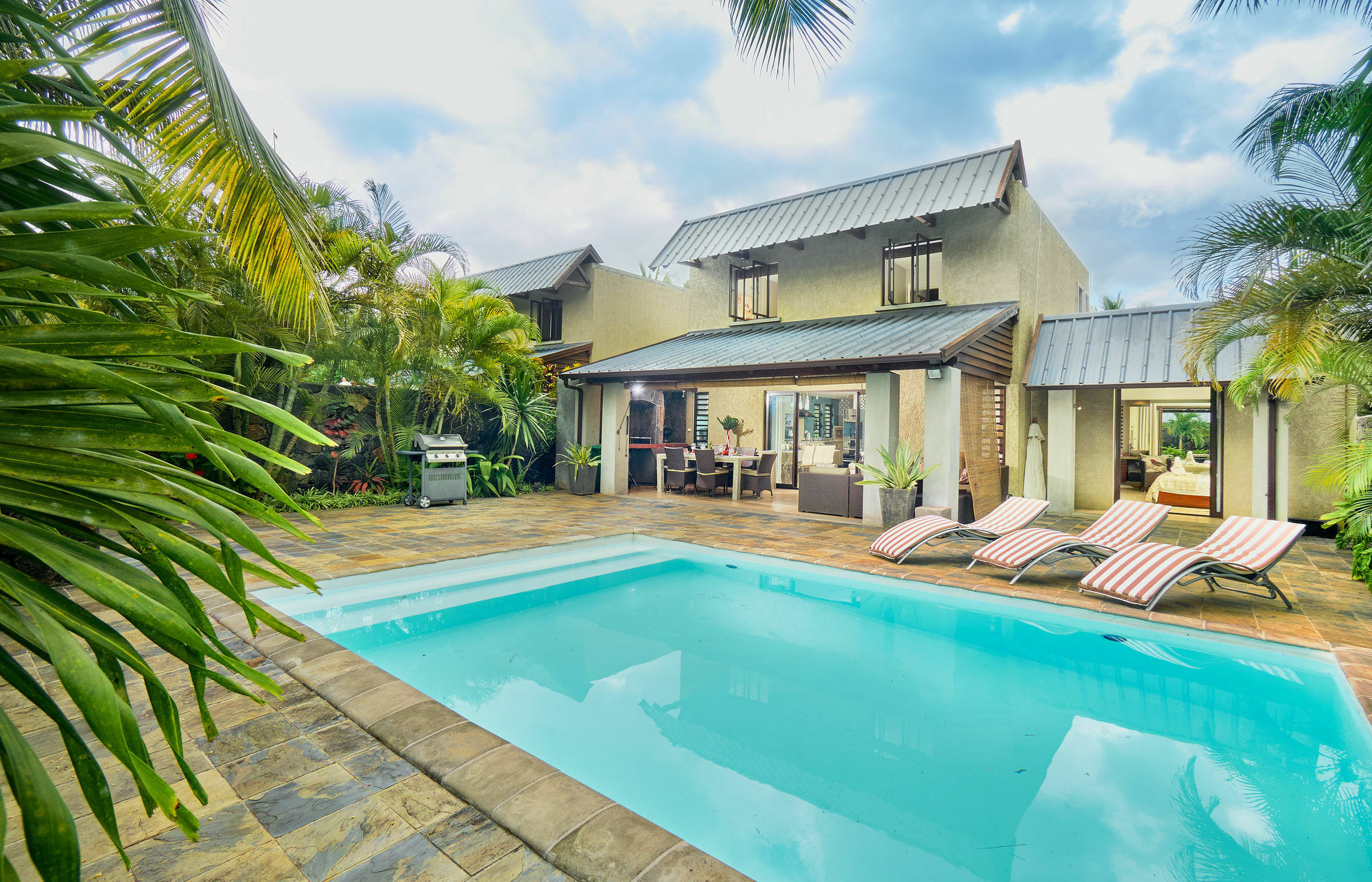 Bel Azur Beach Residence With Lov Trou aux Biches Bagian luar foto